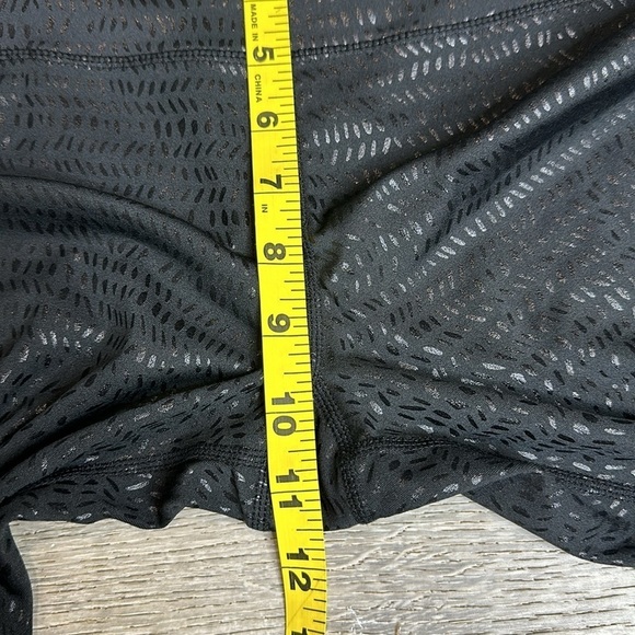 NEW Glyder High Power Legging Print: Black Pebble Gloss Print Sz M - Picture 12 of 13